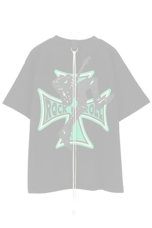 画像2:  {SOLD} mindseeker マインドシーカー Cross Punk Tee {-BFS}  :MS-261-014-BLK-2 