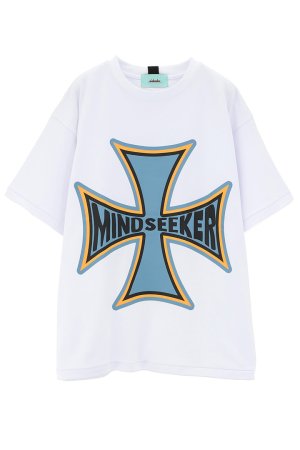画像1: mindseeker マインドシーカー Cross Punk Tee{-BFS}