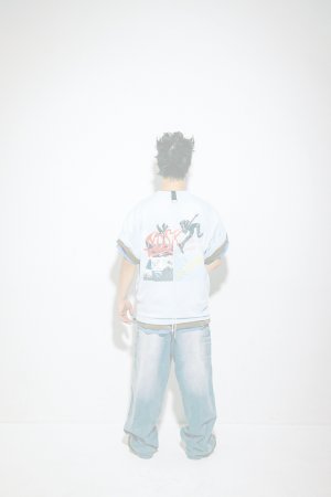 画像5:  {SOLD} mindseeker マインドシーカー MDSK TOUR Tee {-BFS}  :MS-261-018-CYAN-2 