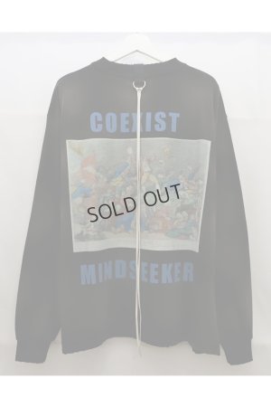 画像2: mindseeker マインドシーカー COEXIST Long Sleeve Tee{-BFS}