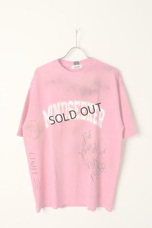 画像2: {SOLD}mindseeker マインドシーカー HAND GRAFFITI STENCIL TEE{-BCS}