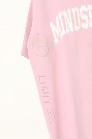 画像5:  {SOLD} mindseeker マインドシーカー HAND GRAFFITI STENCIL TEE {-BCS}  :MS1-23-014-PNK-ONE 