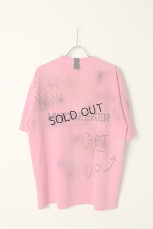 画像7: {SOLD}mindseeker マインドシーカー HAND GRAFFITI STENCIL TEE{-BCS}