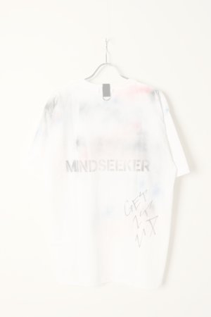 画像7:  {SOLD} mindseeker マインドシーカー HAND GRAFFITI STENCIL TEE {-BCS}  :MS1-23-014-WHT-ONE 