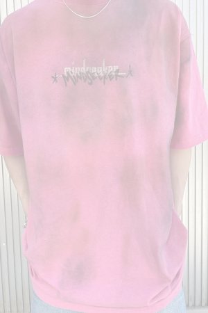 画像11:  {SOLD} mindseeker マインドシーカー HAND GRAFFITI TEE {-BCS}  :MS1-23-022-PNK-ONE 