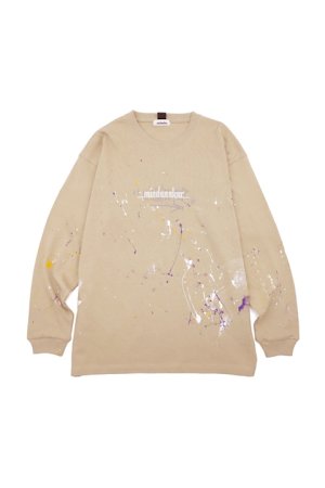 画像1: mindseeker マインドシーカー HAND PAINT & GRAFFITI L/S TEE{-BCS}