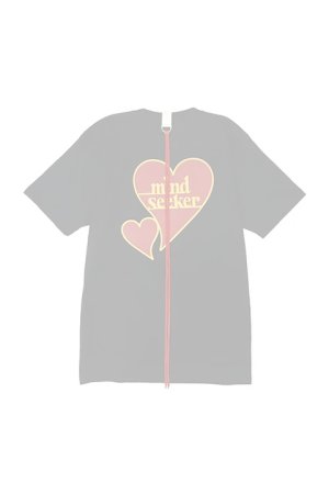 画像1:  {SOLD} mindseeker マインドシーカー HEART LOGO TEE {-BDS}  :MS2-23-001-BLK 