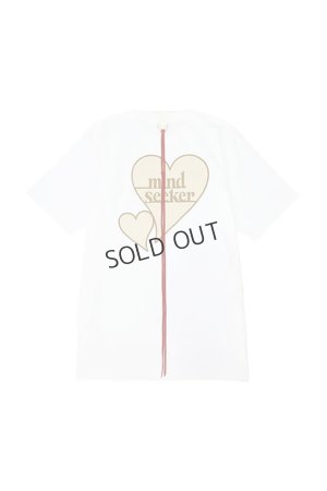 画像1: {SOLD}mindseeker マインドシーカー WHITE HEART LOGO TEE{-BDS}