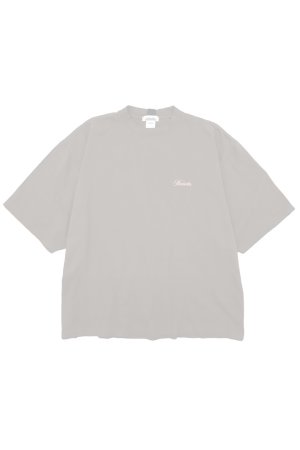 画像1:  {SOLD} mindseeker マインドシーカー Script Logo Embroidery BIG TEE {-BDS}  :MS2-23-011-BRW 