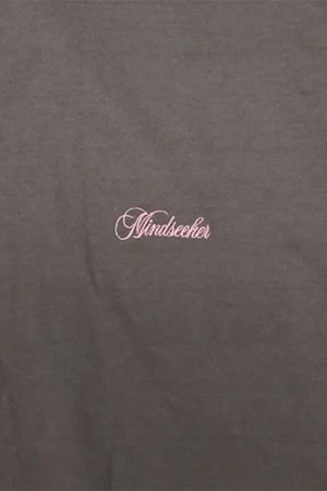 画像3: 【24SS新作】mindseeker マインドシーカー Script Logo Embroidery BIG TEE{-BDS}