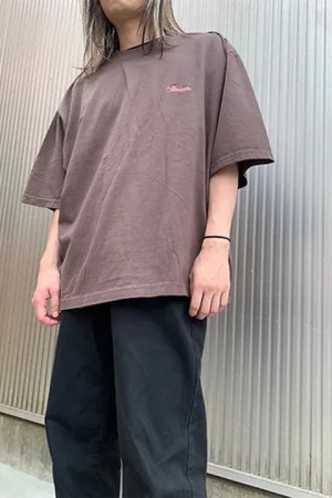 画像4: 【24SS新作】mindseeker マインドシーカー Script Logo Embroidery BIG TEE{-BDS}