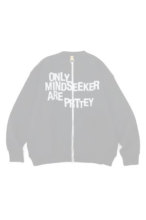 画像2:  {SOLD} mindseeker マインドシーカー Message CREWNECK SWEATSHIRTS {-BDS}  :MS2-23-046-BLK 
