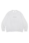  {SOLD} mindseeker マインドシーカー Message CREWNECK SWEATSHIRTS {-BDS}  :MS2-23-046-GRY 