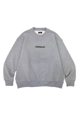 画像1: 【24SS新作】 mindseeker マインドシーカー Message CREWNECK SWEATSHIRTS{-BDS}