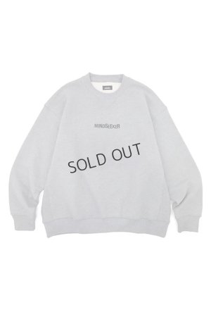 画像1: mindseeker マインドシーカー Message CREWNECK SWEATSHIRTS{-BDS}