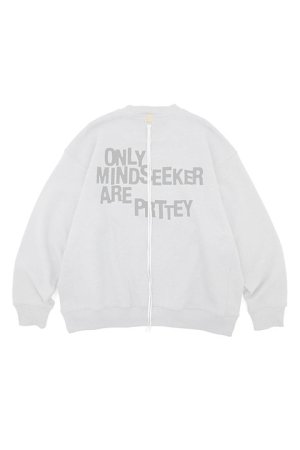 画像2:  {SOLD} mindseeker マインドシーカー Message CREWNECK SWEATSHIRTS {-BDS}  :MS2-23-046-GRY 