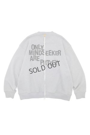 画像2: mindseeker マインドシーカー Message CREWNECK SWEATSHIRTS{-BDS}