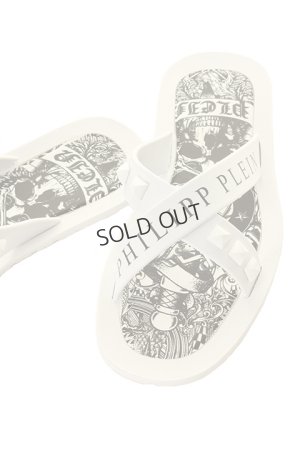 画像4: {SOLD}PHILIPP PLEIN HOMME フィリッププレインオム Sandals Flat "Bangor"{MSA0018-PXV025N-01K-AGS}