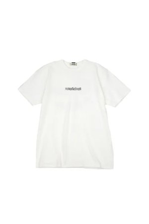 画像1: 【24SS新作】 mindseeker マインドシーカー Message TEE{-BDS}