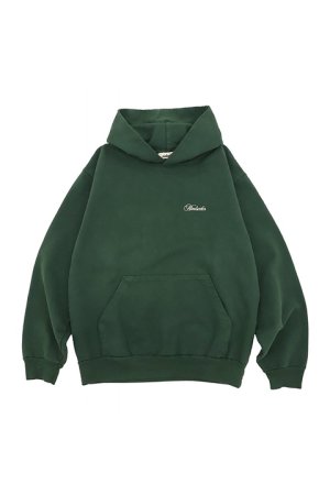 画像1: 【24SS新作】mindseeker マインドシーカー Script Logo Embroidery HOODIE{-BDS}