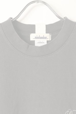 画像3:  {SOLD} mindseeker マインドシーカー Script Logo Embroidery TEE {-BDS}  :MSB-241-003-BLK-2 