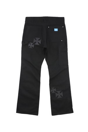 画像3: mindseeker マインドシーカー MINDSEEKER × Dickies Iron Cross Patch Flare Pants{-BFS}