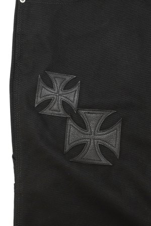 画像4: mindseeker マインドシーカー MINDSEEKER × Dickies Iron Cross Patch Flare Pants{-BFS}
