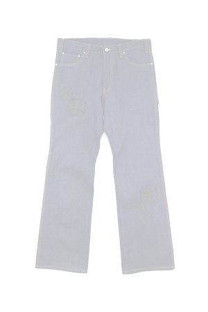 画像1:  {SOLD} mindseeker マインドシーカー MINDSEEKER × Dickies Iron Cross Patch Flare Pants {-BFS}  :MSD-261-001-IND 