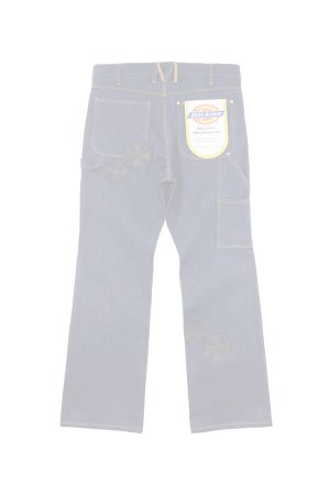 画像2:  {SOLD} mindseeker マインドシーカー MINDSEEKER × Dickies Iron Cross Patch Flare Pants {-BFS}  :MSD-261-001-IND 