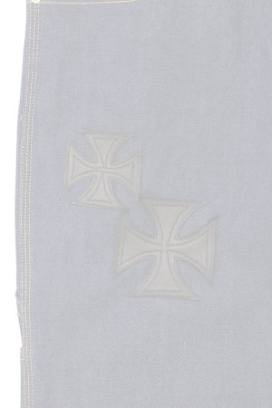 画像4:  {SOLD} mindseeker マインドシーカー MINDSEEKER × Dickies Iron Cross Patch Flare Pants {-BFS}  :MSD-261-001-IND 