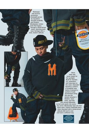 画像6: mindseeker マインドシーカー MINDSEEKER × Dickies Iron Cross Patch Flare Pants{-BFS}