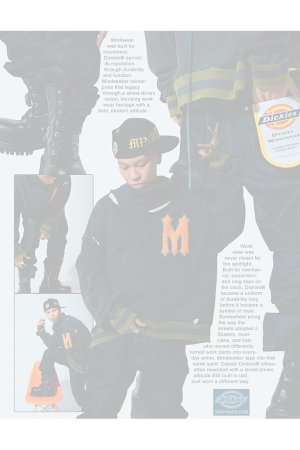 画像6:  {SOLD} mindseeker マインドシーカー MINDSEEKER × Dickies Iron Cross Patch Flare Pants {-BFS}  :MSD-261-001-IND 