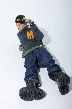 画像9: mindseeker マインドシーカー MINDSEEKER × Dickies Iron Cross Patch Flare Pants{-BFS}