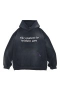 【24SS新作】mindseeker マインドシーカー Message Embroidery Hoodie{-BDS}