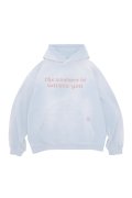   mindseeker マインドシーカー Message Embroidery Hoodie {-BDS}  :MSH-241-008-BLU 