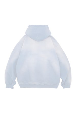 画像2:   mindseeker マインドシーカー Message Embroidery Hoodie {-BDS}  :MSH-241-008-BLU 