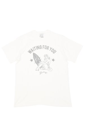 画像1:  {SOLD} Marbles マーブルズ S/S RUFFI JERSEY T-SHIRT #SURF GIRL{-AHS}