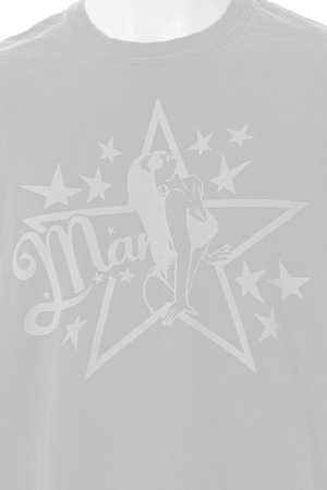 画像4:  {SOLD} Marbles マーブルズ PIGMENT DYED JERSEY T-SHIRT #GIRL STAR{MST-S18SP01-BLK-AHS}