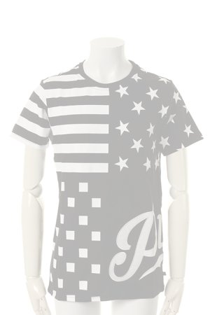画像1:   PHILIPP PLEIN HOMME フィリッププレインオム T-shirt Round Neck SS "Aplike"{-AGS}