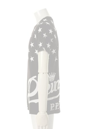 画像3:   PHILIPP PLEIN HOMME フィリッププレインオム T-shirt Round Neck SS "Aplike"{-AGS}