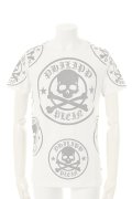  {SOLD} PHILIPP PLEIN HOMME フィリッププレインオム T-shirt Round Neck SS "Plum"{-AGS}