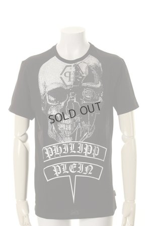 画像1: {SOLD}PHILIPP PLEIN HOMME フィリッププレインオム T-Shirt Round Neck SS"Utako hotfix"{-AGA}