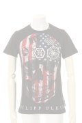  {SOLD} PHILIPP PLEIN HOMME フィリッププレインオム T-Shirt Round Neck SS"dan"{-AGA}