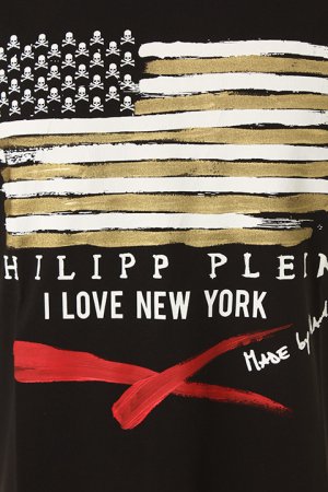 画像4: PHILIPP PLEIN HOMME フィリッププレインオム T-Shirt Round Neck SS"Up"{-AGA}