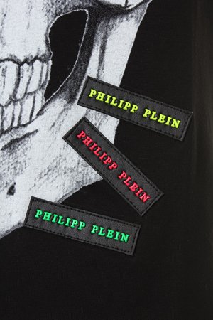 画像5: PHILIPP PLEIN HOMME フィリッププレインオム T-shirt Round Neck SS "Airplanes"{-AHS}