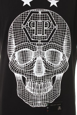 画像4: PHILIPP PLEIN HOMME フィリッププレインオム T-shirt Round Neck SS "Sav something"{-AHS}