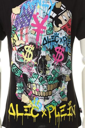 画像4: PHILIPP PLEIN HOMME フィリッププレインオム T-shirt Round Neck SS "New Alec"{-AHS}