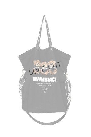 画像1: {SOLD}MOD WAVE MOVEMENT モッドウェイブムーブメント TEDDY TOTE BAG{-BDA}
