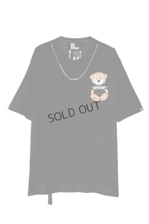 画像1: MOD WAVE MOVEMENT モッドウェイブムーブメント TEDDY T-SHIRT{VD062020297-BFS}