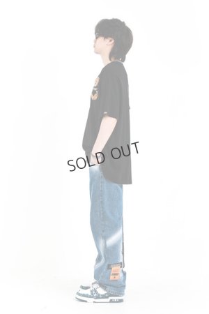 画像4: MOD WAVE MOVEMENT モッドウェイブムーブメント TEDDY T-SHIRT{VD062020297-BFS}